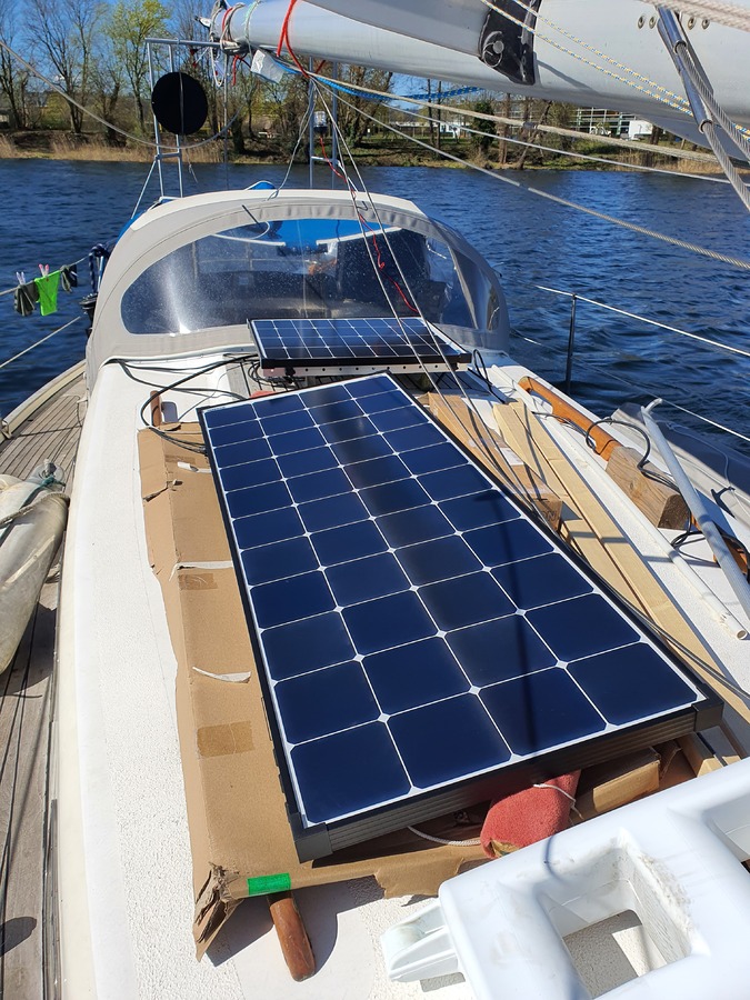 On-deck solar installation